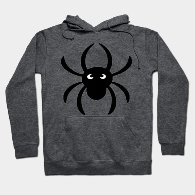 Halloween Spider Graphic Cartoon Design | For Kids | Halloween Decorations Hoodie by The Print Palace